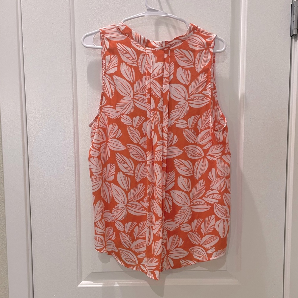 NEW…41 Hawthorn Breyson Pleated Detail Sleeveless Blouse - Picture 5 of 5